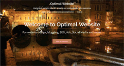 Desktop Screenshot of optimalwebsite.co.uk